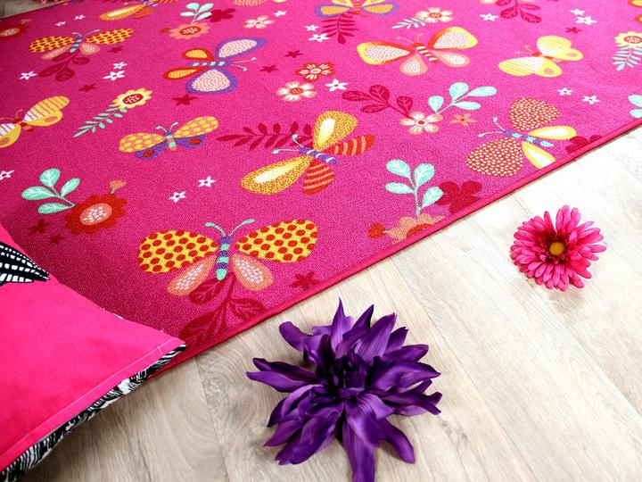 Image du produit Snapstyle tapis de jeu pour enfants papillon (80 x 320 cm)