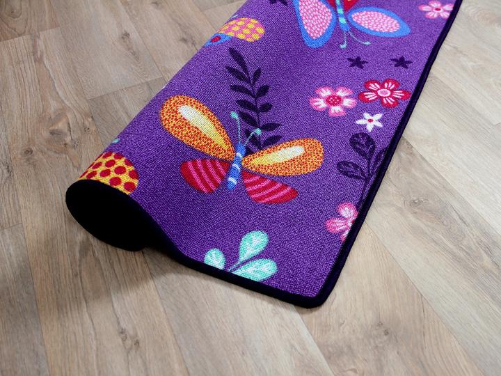 Image du produit Snapstyle Tapis de jeu pour enfants Papillon (100 x 400 cm)