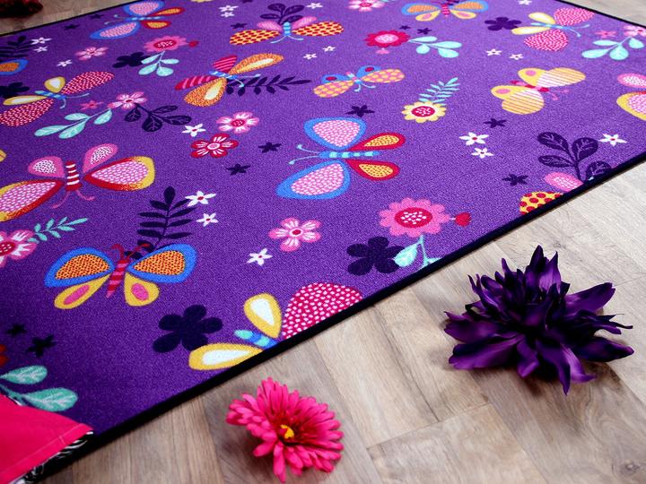 Image du produit Snapstyle Tapis de jeu pour enfants Papillon (100 x 400 cm)