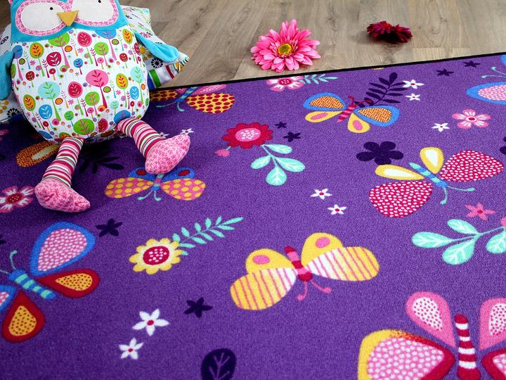 Image du produit Snapstyle Tapis de jeu pour enfants Papillon (100 x 400 cm)