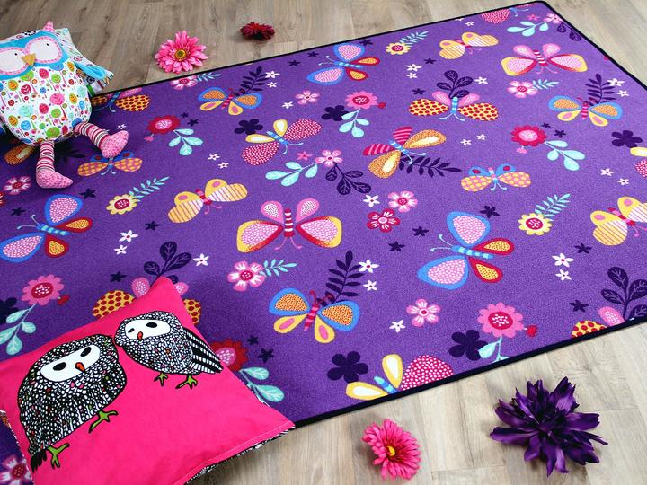Image du produit Snapstyle Tapis de jeu pour enfants Papillon (100 x 400 cm)