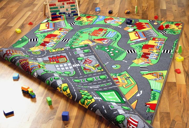 Produktbild Snapstyle Strassenteppich Beidseitig mit zwei Strassenlandschaften Metropolis (160 x 240 cm)