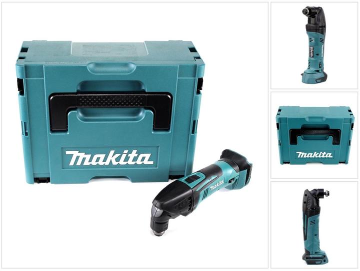 Produktbild Makita DTM 50 ZJ 18V Li-Ion Akku Multifunktionswerkzeug Solo im Makpac - ohne Zubehör, ohne Akku, oh
