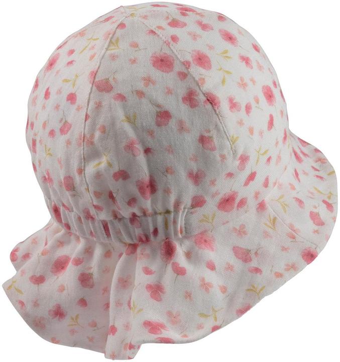 Actual product image Sterntaler Sun Hat Flowers Ecru Gr. 49 (49)