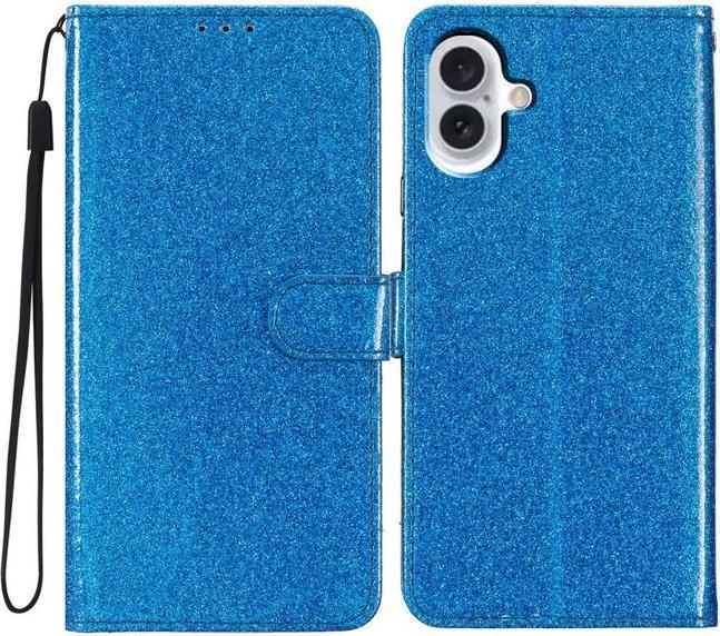 Actual product image MU Style PU Leather Bling Series (Apple iPhone 16)