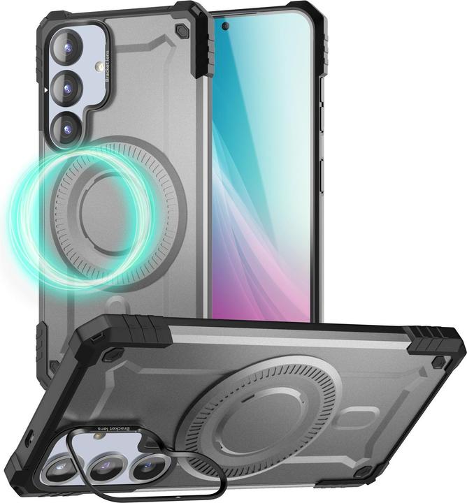 Immagine prodotto Nalia Granite - Armor Panzer Hülle mit MagSafe Ring und Ständer - Military Hardcase (Samsung Galaxy S25)