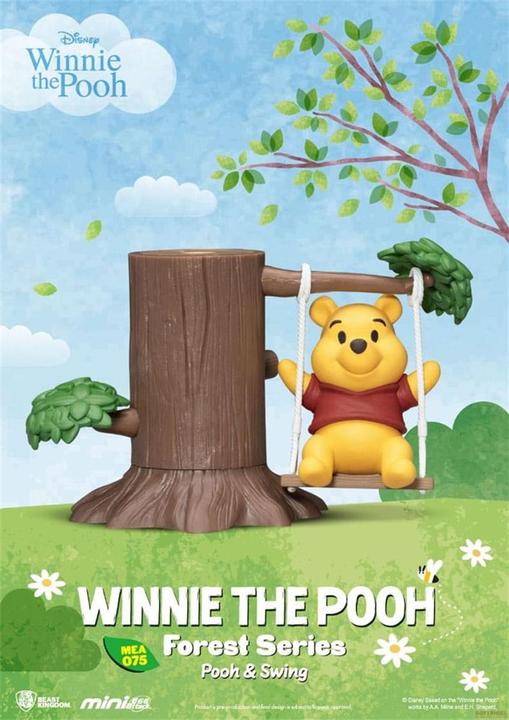 Actual product image Beast Kingdom WINNIE L'OURSON - Forest Series - Set 6 Statuette Mini Egg Attack 12cm