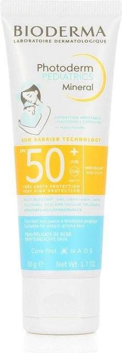 Bioderma Photoderm Pediatrics Mineral SPF50+ (Sonnencreme Gesicht, SPF 50, 50 ml, 50 g)