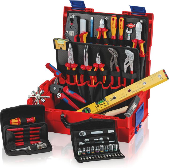Actual product image Knipex L-BOXX Electric (63 pieces)