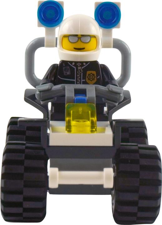 Image du produit LEGO City 5625 Police Quad 4x4 Polybag - 5625 NOUVEAU! Quantité 1x (5625, LEGO Classic)