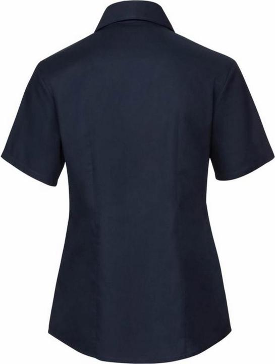 Produktbild Russell Collection Easy Care Oxford Bluse Kurzarm (M)