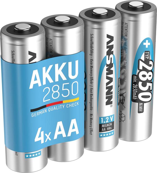 Actual product image Ansmann AA (4 pcs., AA, 2650 mAh)