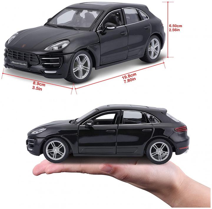 Produktbild Bburago automodelis 1/24 Porsche Macan, 18-21077