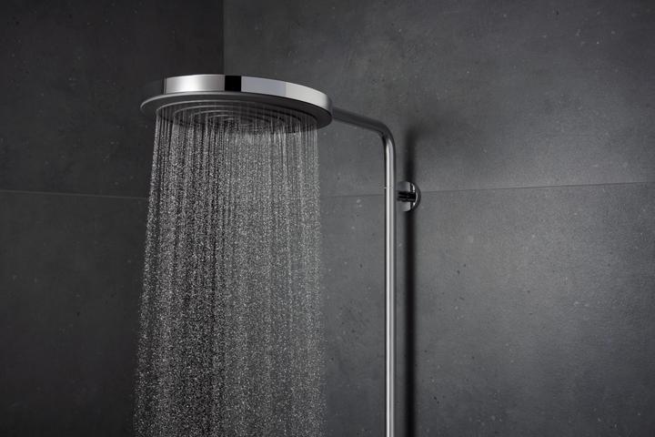 Actual product image hansgrohe Pulsify S Puro shower system 260, 1jet, Ecostat Fine, hand shower 3jet, EcoSmart