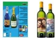 Actual product image Sigel InkJet bottle labels A4