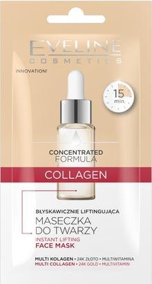 Produktbild Eveline Derma Expert Gesichtsmaske Collagen 8ml - Hydratisierende und verjüngende Gesichtsmaske