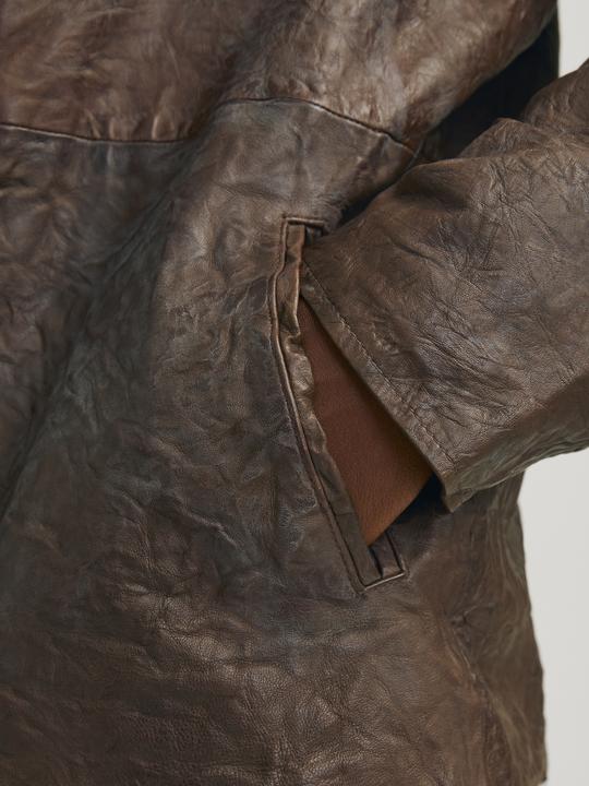 Produktbild Jack & Jones Jorcrincle Leather Jkt Styd Aw24 (M)