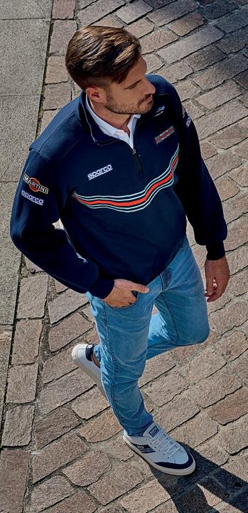 Produktbild Sparco Martini Racing Half Zip Sweatshirt (M)