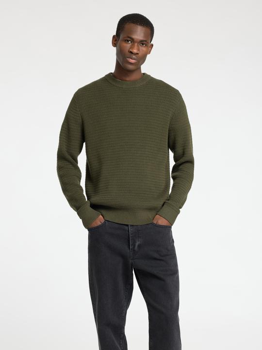 Produktbild Selected Homme Texturierter Pullover mit Rundhalsausschnitt (XL)