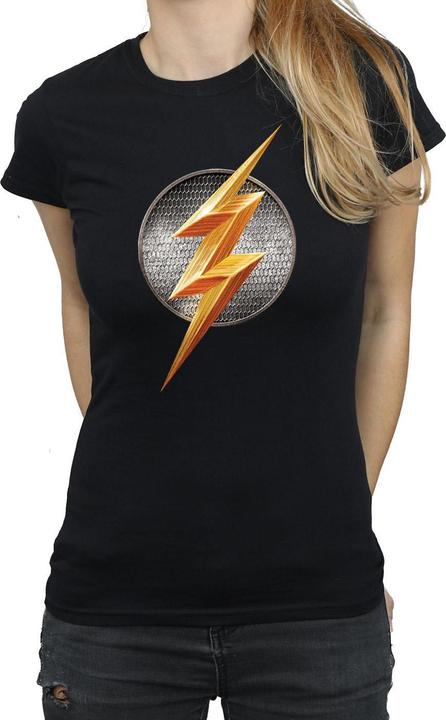 Image du produit The Flash T-shirt en coton avec logo pour femme/femme (XXL)