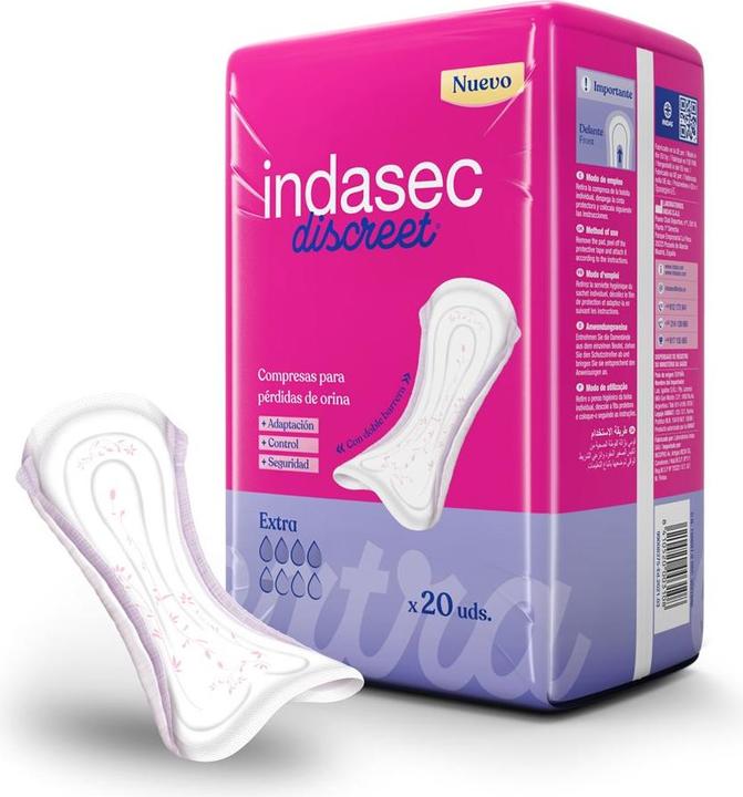 Produktbild Indasec Discreet Extra (20 x)