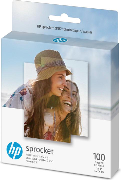 HP Sprocket (5 x 7,6 cm, 100 x)
