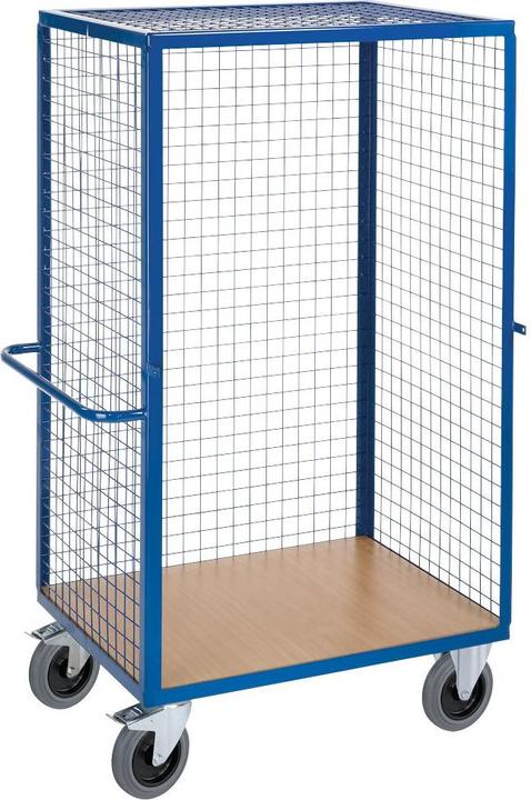 Actual product image Rollcart Parcel trolley 08-7655 blue 115.0 x 72.0 x 180.0 cm (600 kg)