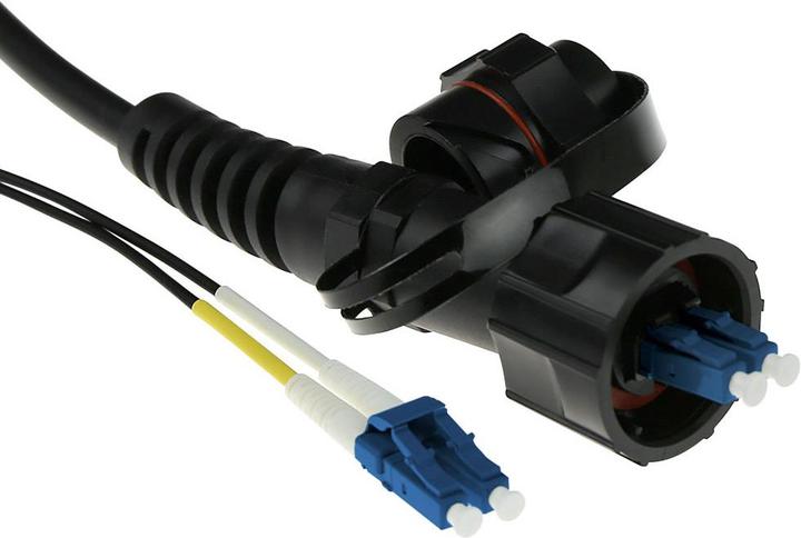 Produktbild Gepanzertes Glasfaser-Patchkabel (S/FTP, CAT6a, 40 m)