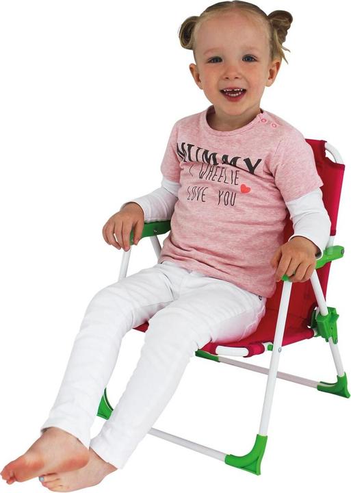 Actual product image Eurotrail Camping Chair Nicky JR Pink