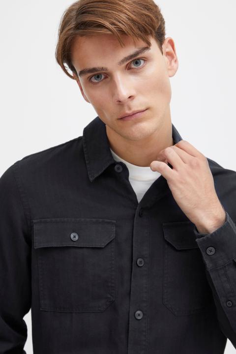 Produktbild Casual Friday CFAnton LS herringbone weave shirt - 20504780 (M)