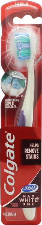 Produktbild Colgate Max White 360º One Toothbrush Medium (Mittel, 1 x)