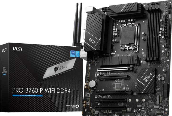 MSI PRO B760-P WIFI (LGA 1700, Intel B760, ATX)