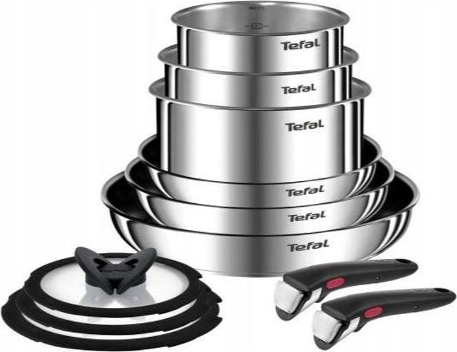 Tefal Ingenio Emotion pot and pan set (Pot, Stainless steel)