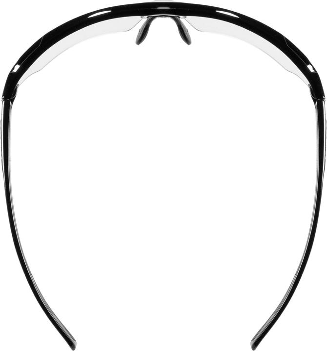 Actual product image Uvex Sports Sportstyle 802 V (Black, Transparent)