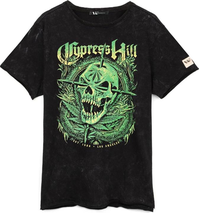 Actual product image Universal Textiles Adult T-shirt with skull (XL)