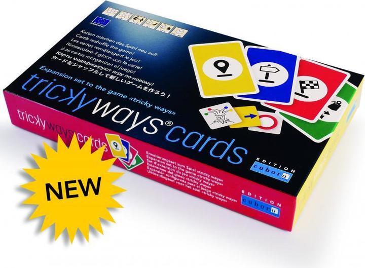 Cuboro tricky ways cards