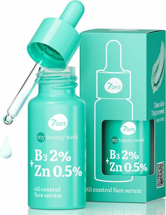 7Days Salicylsäure Serum Anti Akne Gesichtsserum mit Glykolsäure Koreanische Hautpflege AHA BHA Peeling S (20 ml)