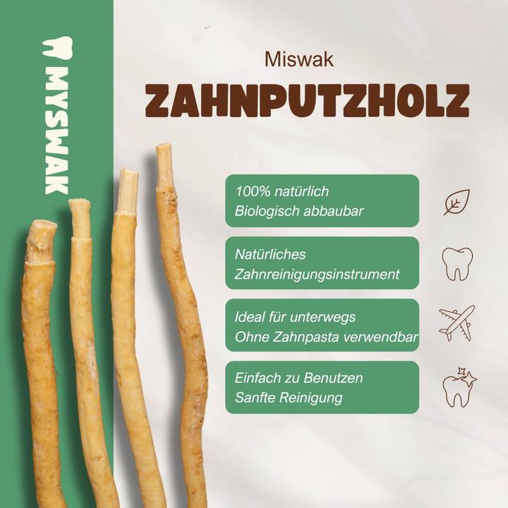 Image du produit Miswak Bois de dentiste (6 x)