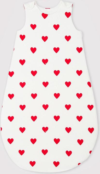 Petit Bateau Sac de couchage pour bébé en coton avec impression en forme de coeur Tog 2 Baby Baby sleeping bag -