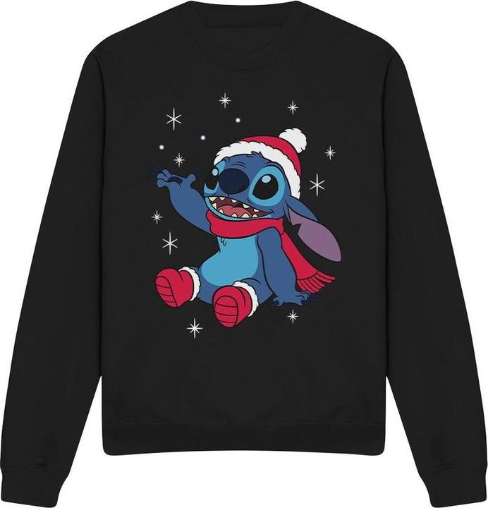 Produktbild Lilo & Stitch Sweatshirt weihnachtliches Design (M)