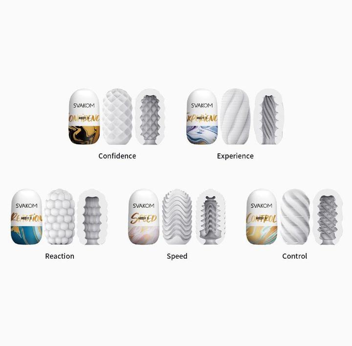 Image du produit Svakom Hedy X Masturbator 5-Pack Textures mixtes