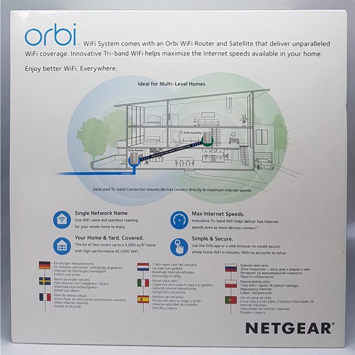 Produktbild Netgear Orbi RBK50 Set