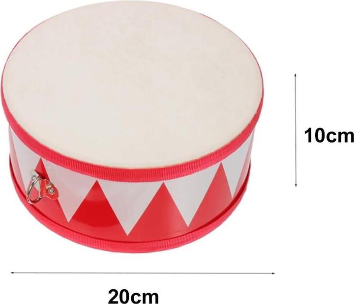 Actual product image The Toy Company Kindertrommel mit verstellbarem Riemen und 2 Drumsticks