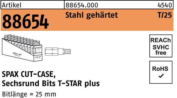 Produktbild Spax Schraubendreher-Einsätze ® (T 10)