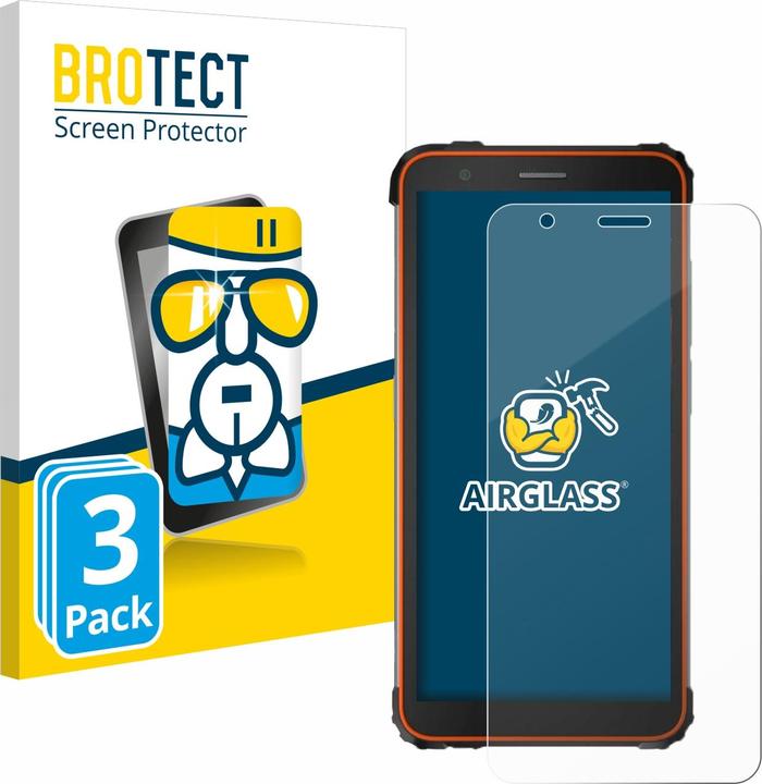 Image du produit BROTECT AirGlass Verre (3 pièce(s), Blackview BV6600)