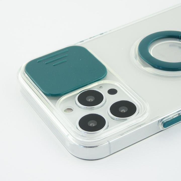 Produktbild PhoneLook Hülle mit Kamera-Slider und Ring (Apple iPhone 14 Pro)