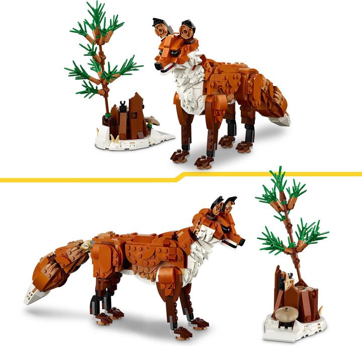 Immagine prodotto LEGO 31154 Animali della foresta: Volpe rossa (31154, LEGO Creator Expert)