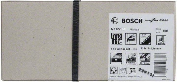 Produktbild Bosch Professional Zubehör Säbelsägeblatt S 1122 HF. Für Säbelsägen