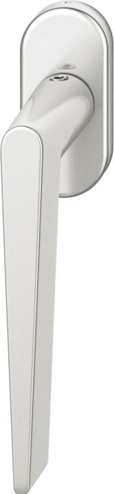 FSB Fenstergriff 34 1005 ovale Rosette, Aluminium silber eloxiert (Türgriff)