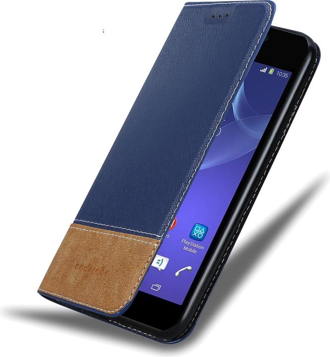 Actual product image Cadorabo Book X Wallet Cover (Sony Xperia M2 Aqua, Sony Xperia M2)